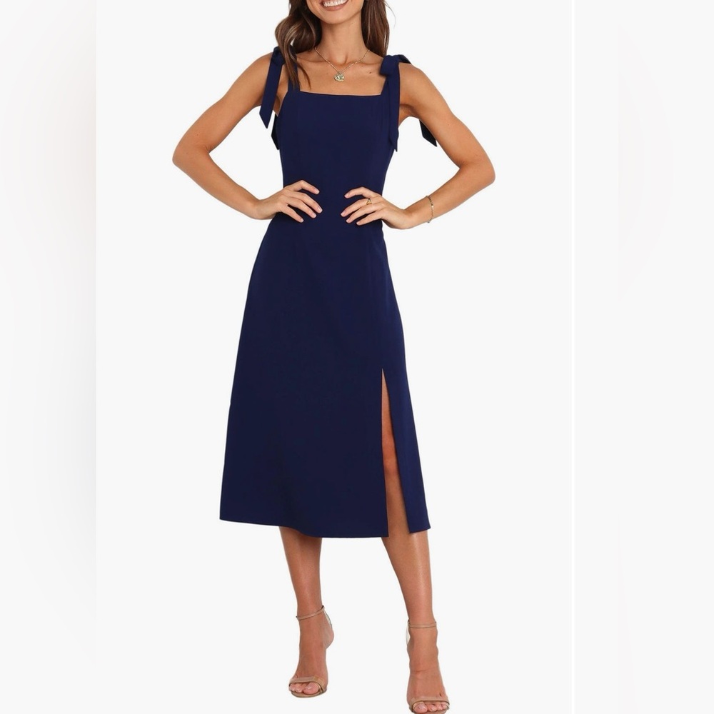 Petal & Pup Navy A-line Dress